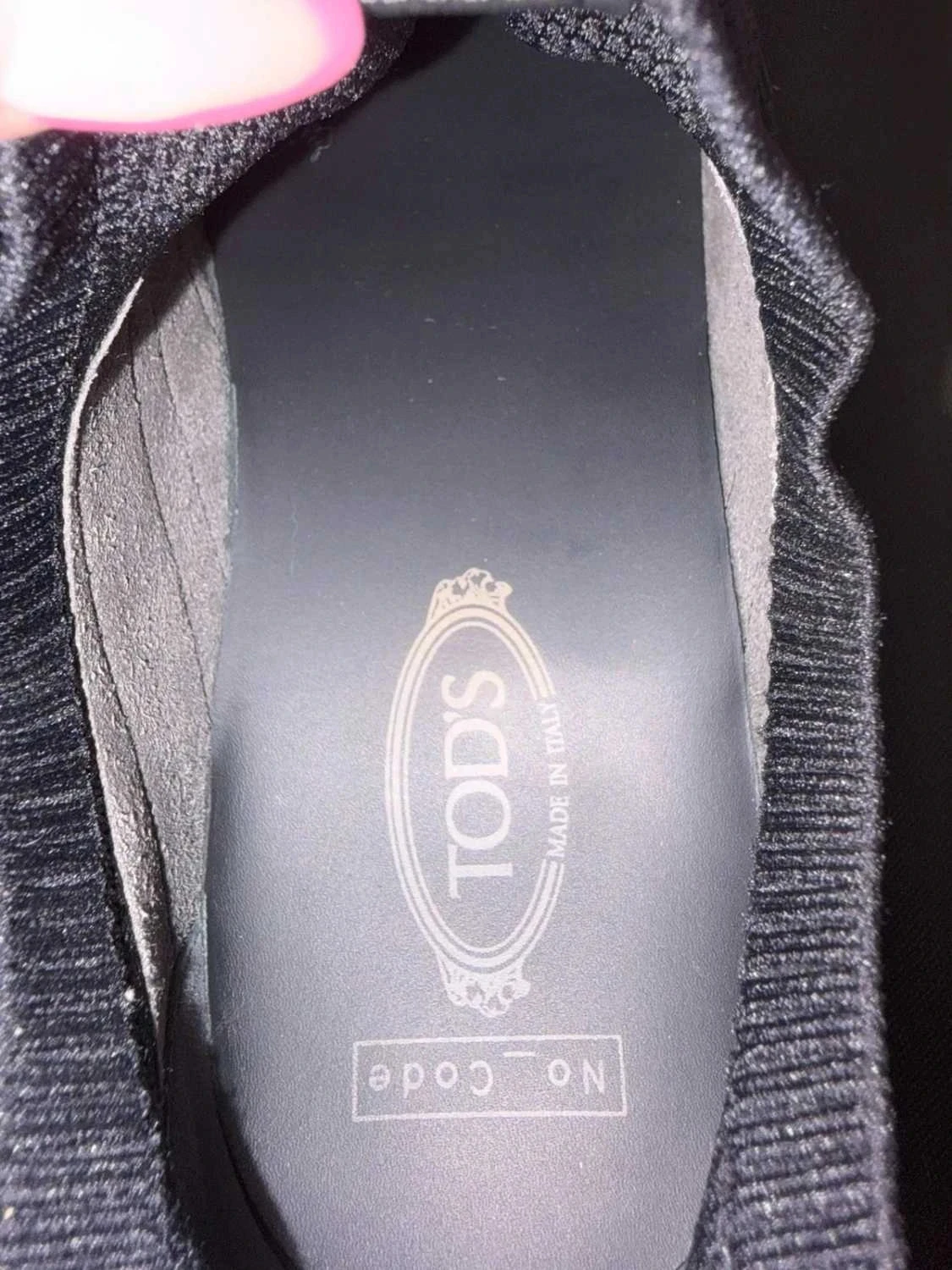 Men's Tod's no_code sneakers size 42 with box like new – photo 7